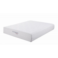 Coaster Furniture 350065Q Ian Queen Memory Foam Mattress White